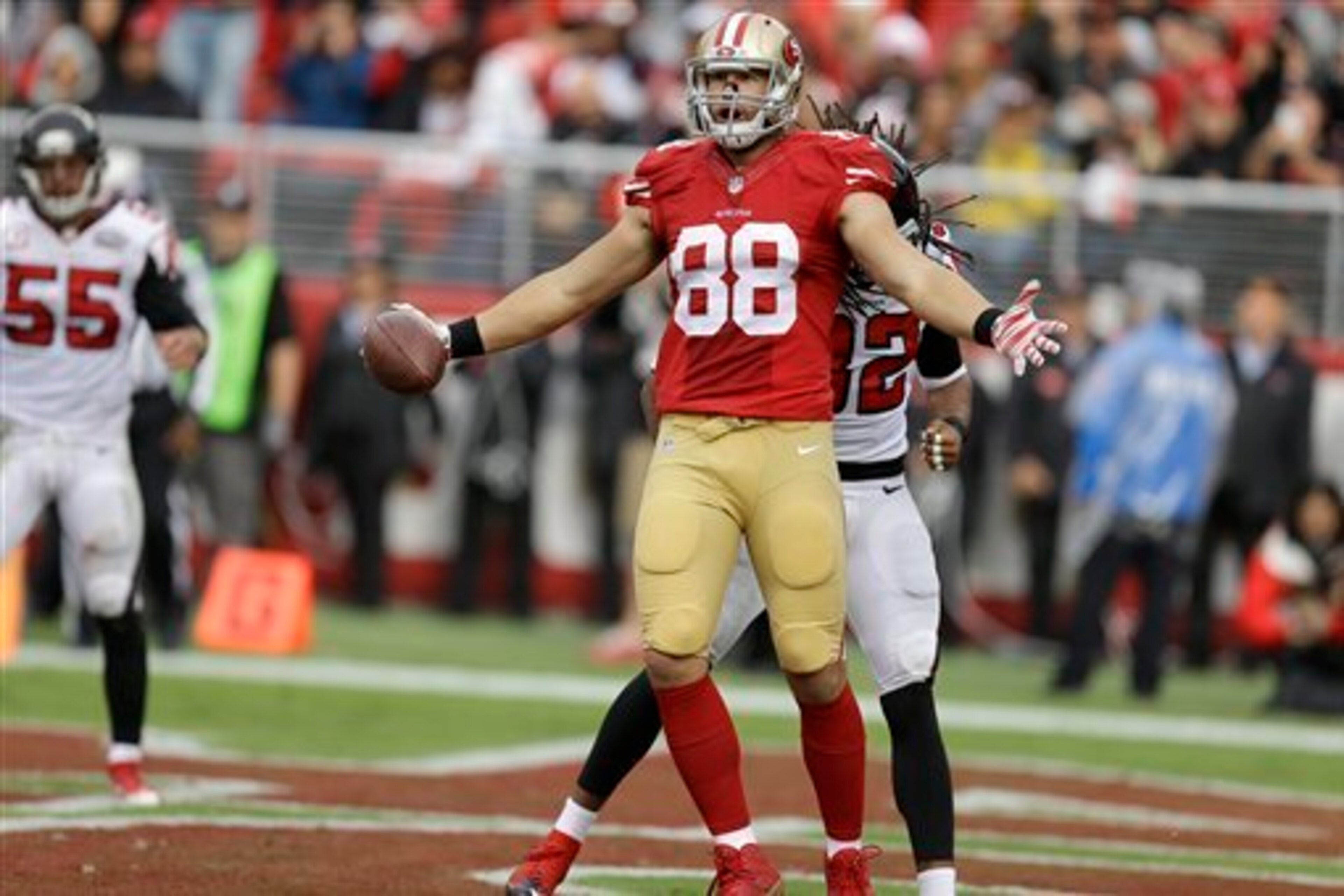 Garrett Celek's breakout game isn't something to ignore.