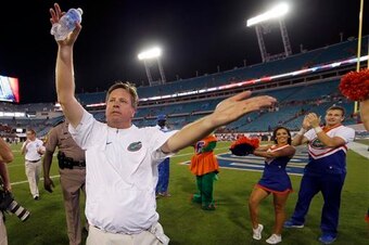 Gators head coach Jim McElwain first met Askew when he was at Alabama.