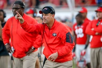 Georgia defensive coordinator Jeremy Pruitt has the Bulldogs in great position with Askew.