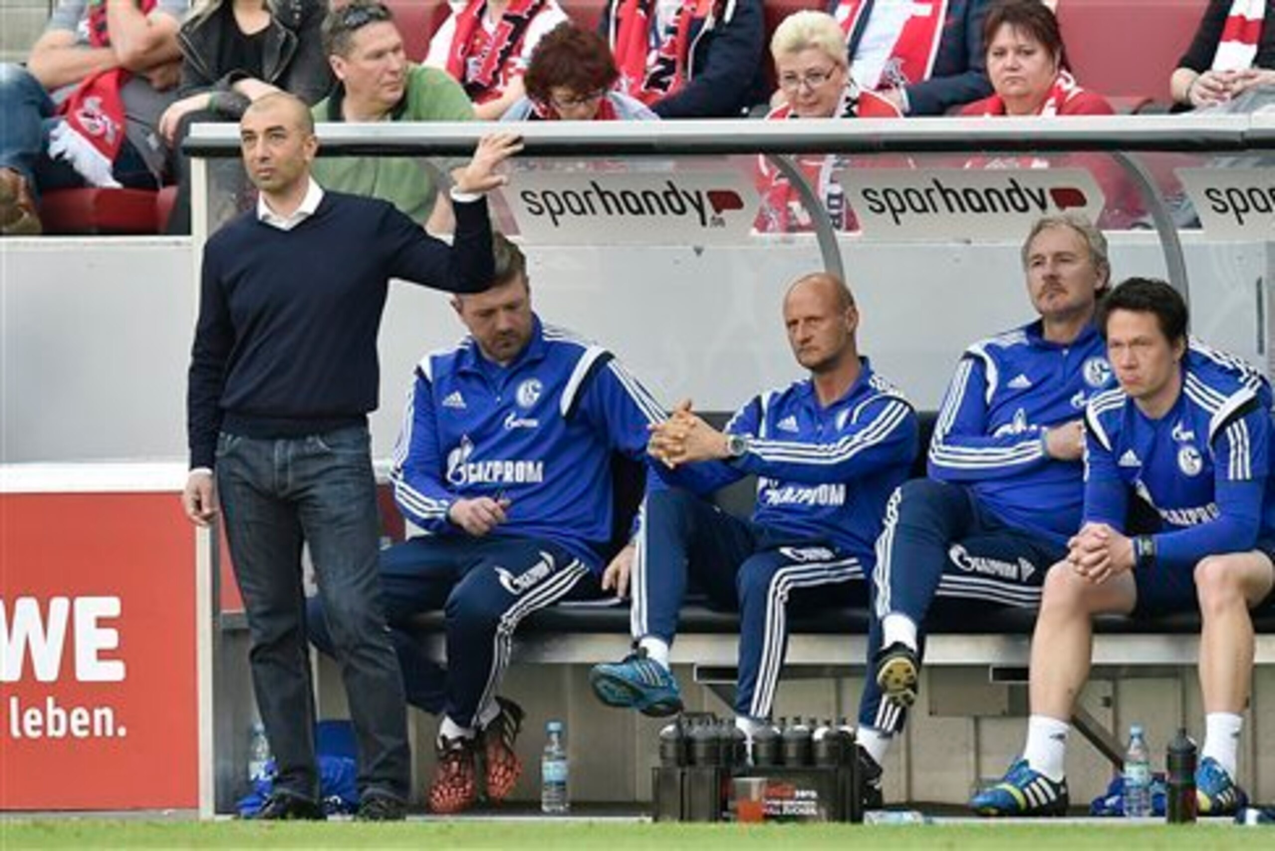 Roberto Di Matteo was unpopular with Schalke fans