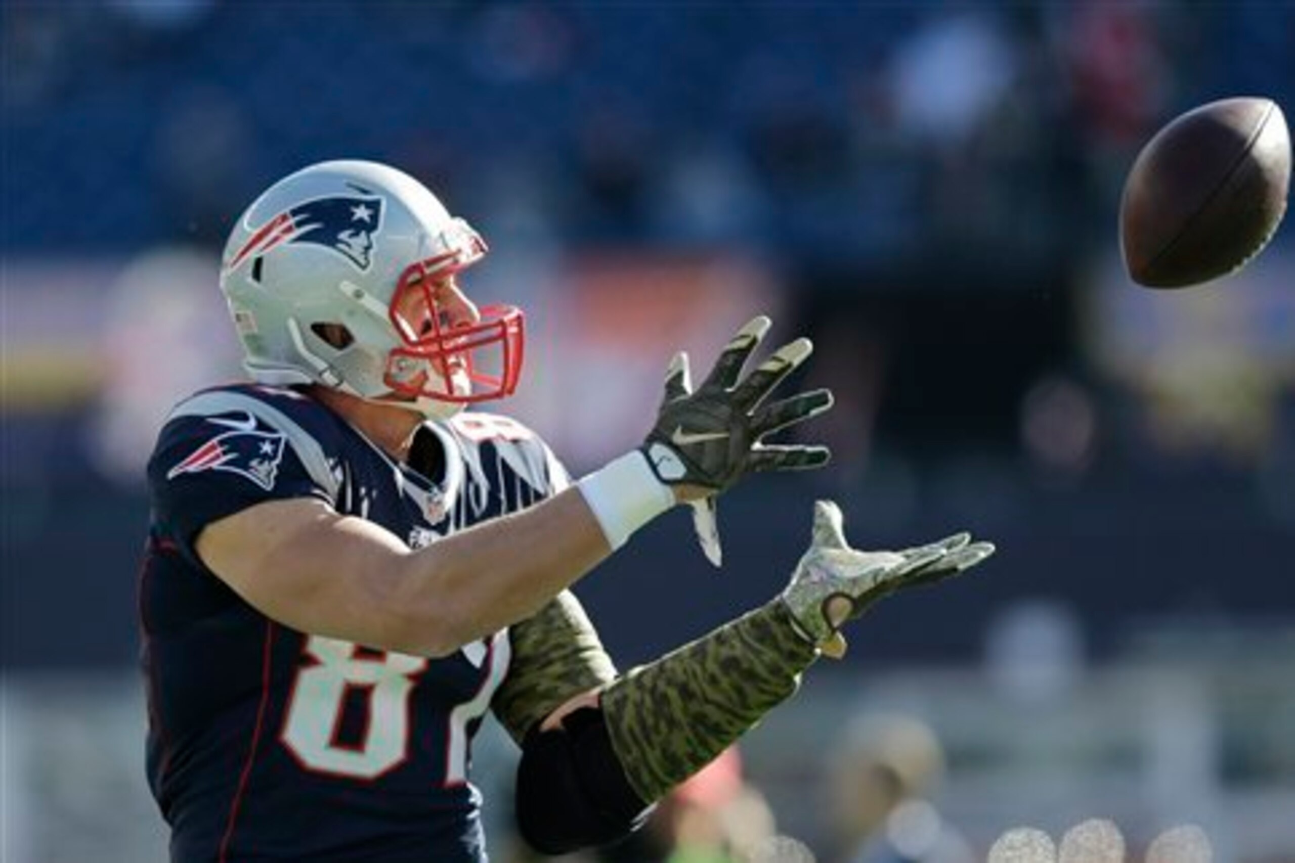 An off week isn't a bad sign for Rob Gronkowski.