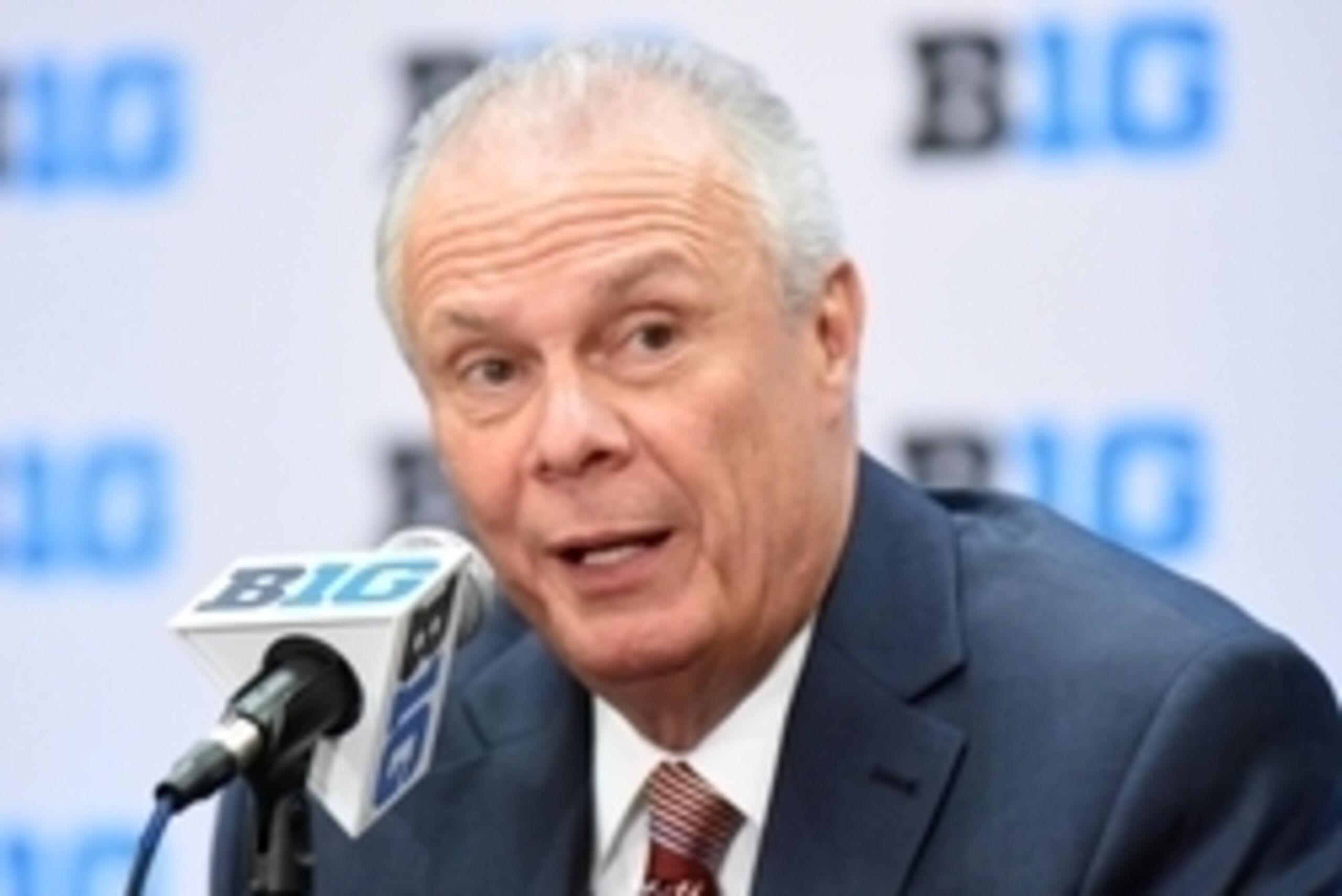 Oct 15, 2015; Chicago, IL, USA; Wisconsin Badgers men's head  coach Bo Ryan speaks during Big Ten Media Day at Chicago Marriott O'Hare. Mandatory Credit: David Banks-USA TODAY Sports