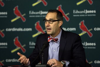 Cardinals GM John Mozeliak is in a good position to solve his club's sudden starting pitching shortage.