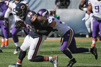Martellus Bennett won't find much room against St. Louis.