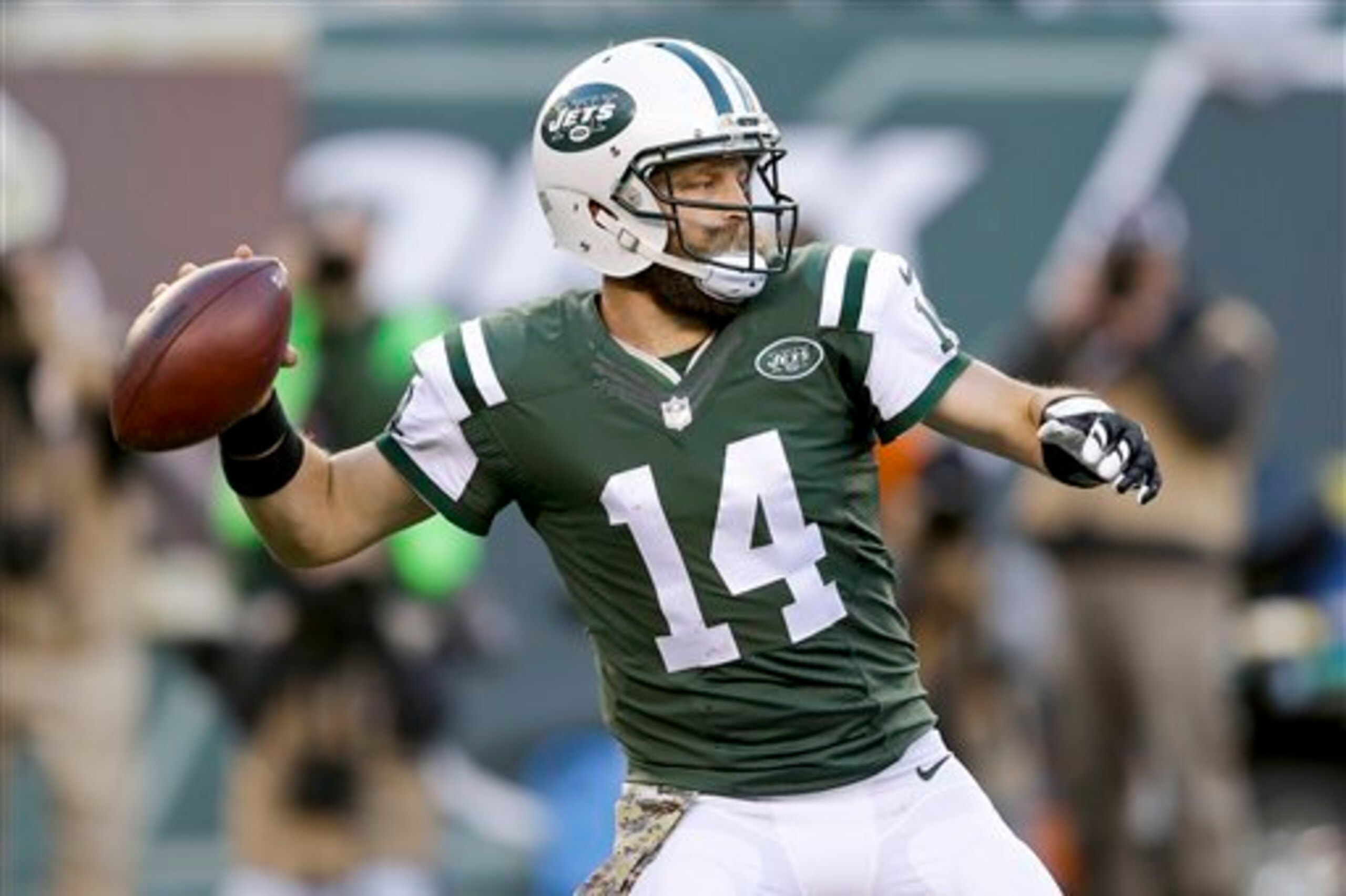 Ryan Fitzpatrick has to overcome injuries to take down the Bills.