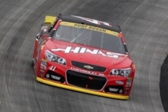 Oct 4, 2015; Dover, DE, USA; NASCAR Sprint Cup Series driver Kurt Busch (41) races during the AAA 400 at Dover International Speedway. Mandatory Credit: Matthew O'Haren-USA TODAY Sports