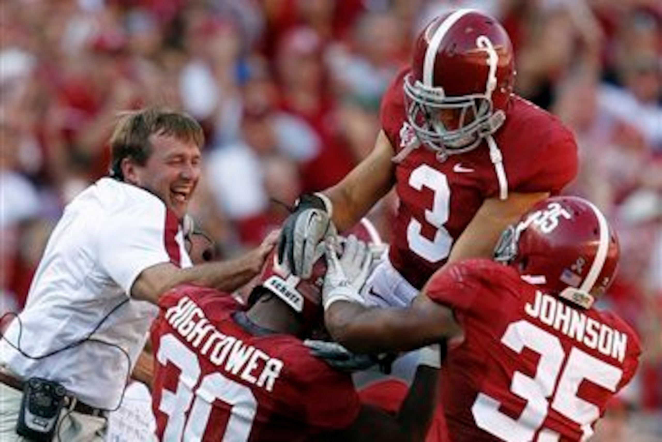 Kirby Smart emotional? Nah.