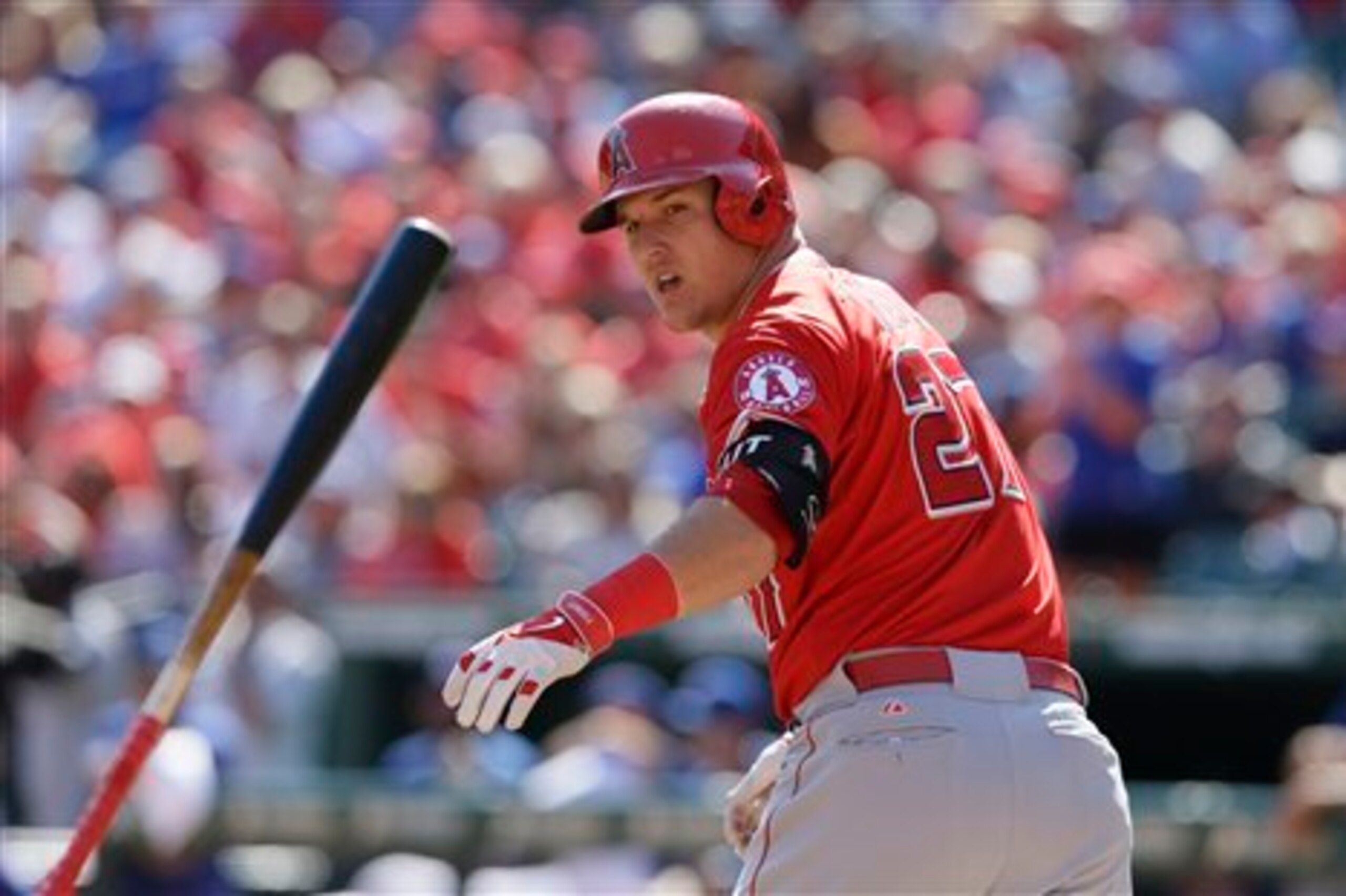Mike Trout might win another MVP, but the lineup around him is suspect. Mike Trout might win another MVP, but the lineup around him is suspect.