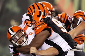 The Cincinnati rush has to disrupt Houston often to win.
