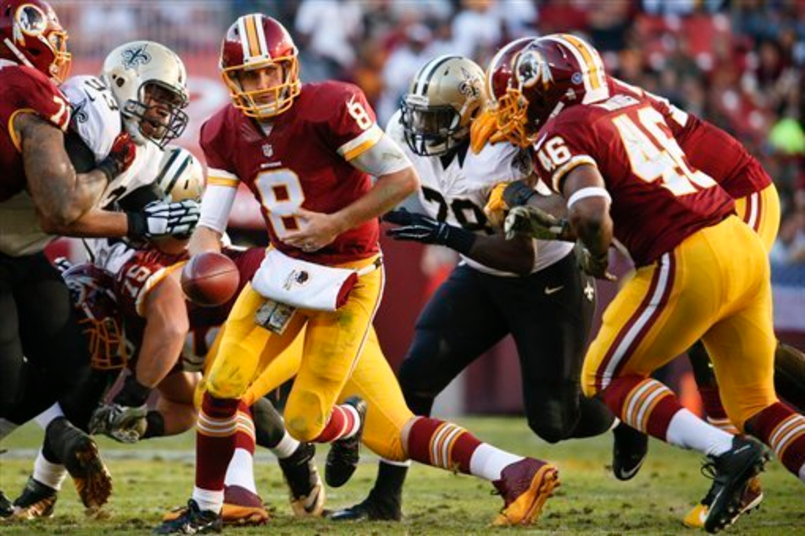 Cousins' career-best performance was inspired by the return of the running game.