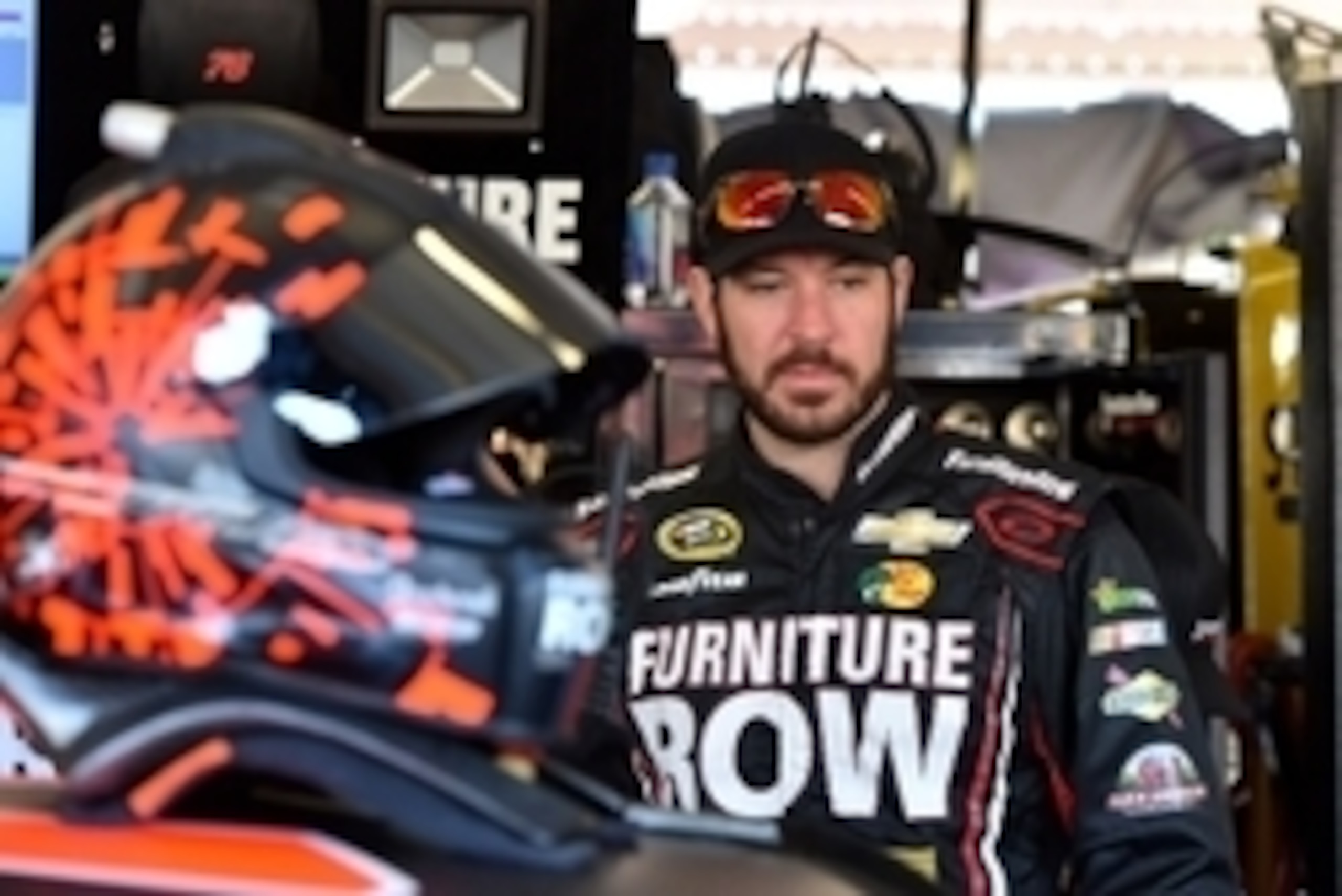 Nov 14, 2015; Avondale, AZ, USA; NASCAR Sprint Cup Series driver Martin Truex Jr. during practice for the Quicken Loans Race For Heroes 500 at Phoenix International Raceway. Mandatory Credit: Jasen Vinlove-USA TODAY Sports
