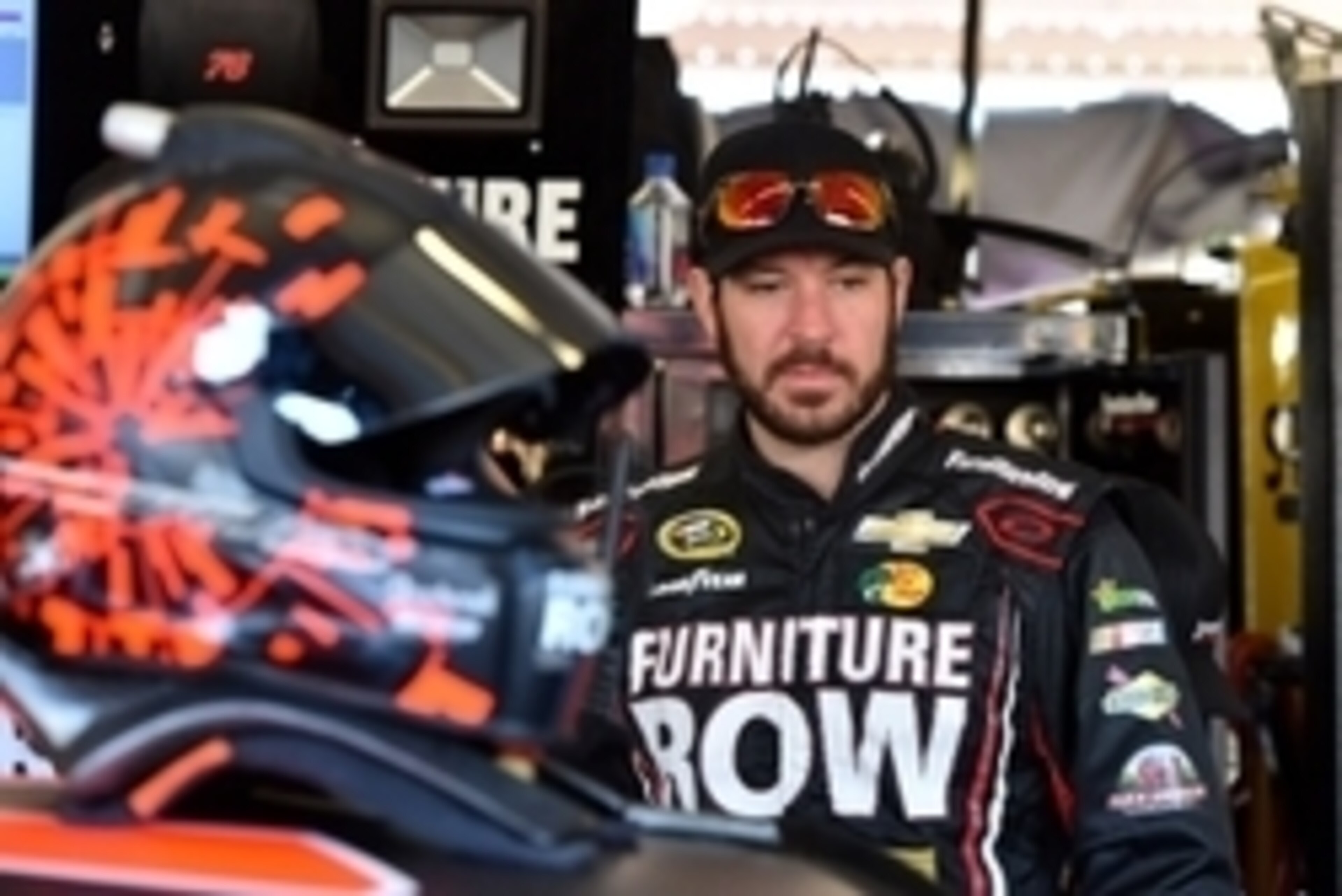 Nov 14, 2015; Avondale, AZ, USA; NASCAR Sprint Cup Series driver Martin Truex Jr. during practice for the Quicken Loans Race For Heroes 500 at Phoenix International Raceway. Mandatory Credit: Jasen Vinlove-USA TODAY Sports