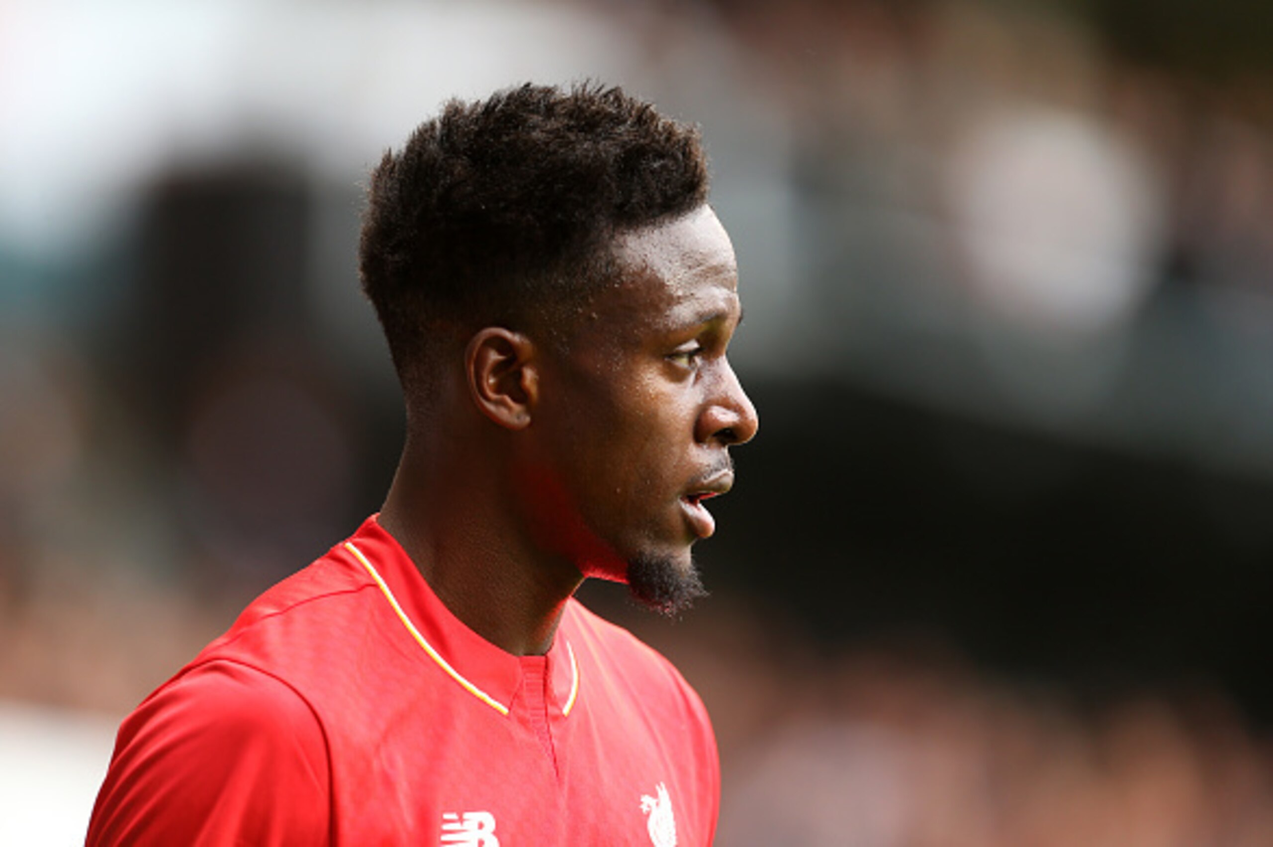 LONDON, ENGLAND - OCTOBER 17:  Divock Origi of Liverpool during the Barclays Premier League match between Tottenham Hotspur and Liverpool at White Hart Lane on October 17, 2015 in London, England.  (Photo by Catherine Ivill - AMA/Getty Images)