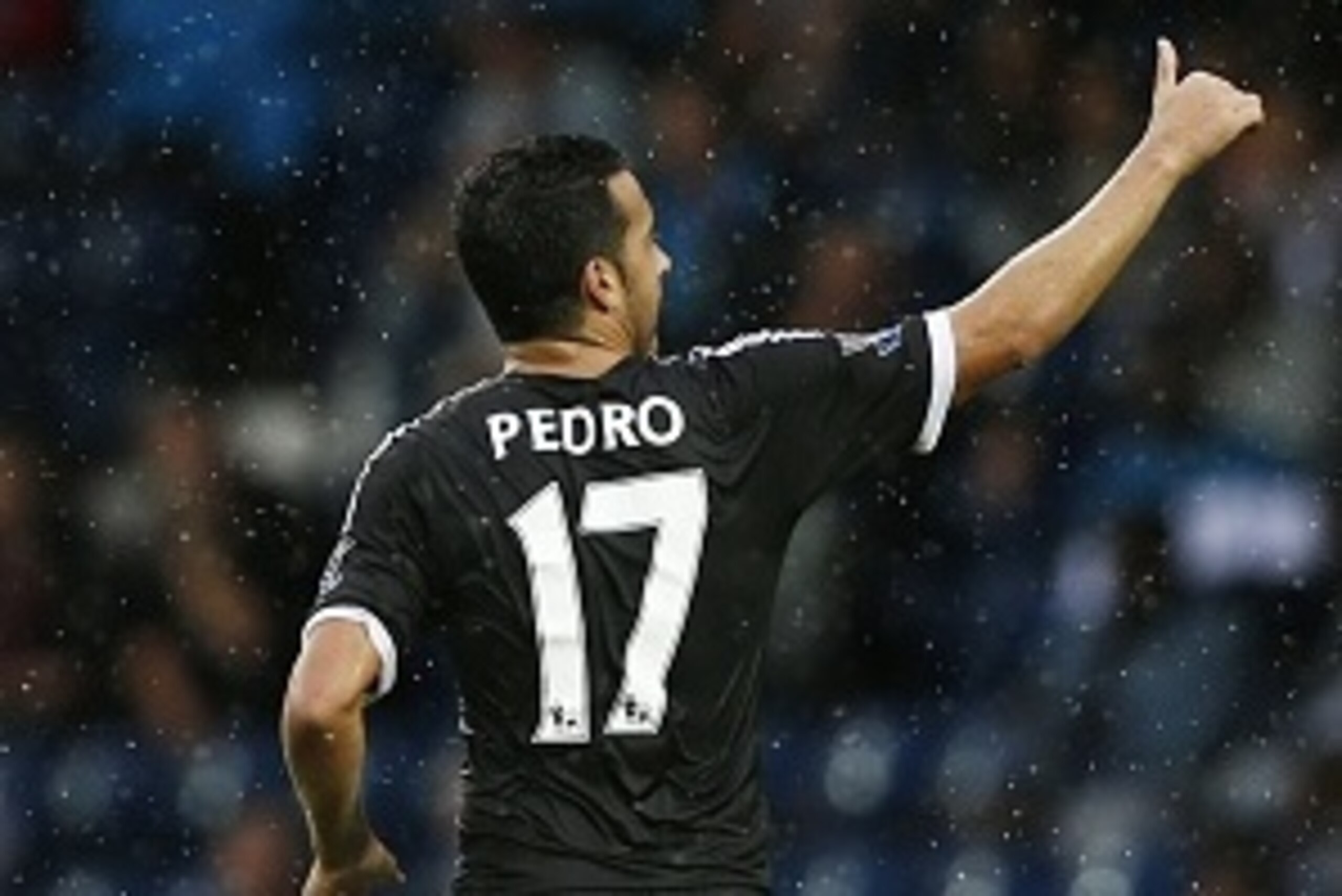 Chelsea's Spanish midfielder Pedro gestures after scoring the opening goal of the English Premier League football match between West Bromwich Albion and Chelsea at The Hawthorns in West Bromwich, central England on August 23, 2015. AFP PHOTO / JUSTIN TALL Chelsea's Spanish midfielder Pedro gestures after scoring the opening goal of the English Premier League football match between West Bromwich Albion and Chelsea at The Hawthorns in West Bromwich, central England on August 23, 2015. AFP PHOTO / JUSTIN TALL