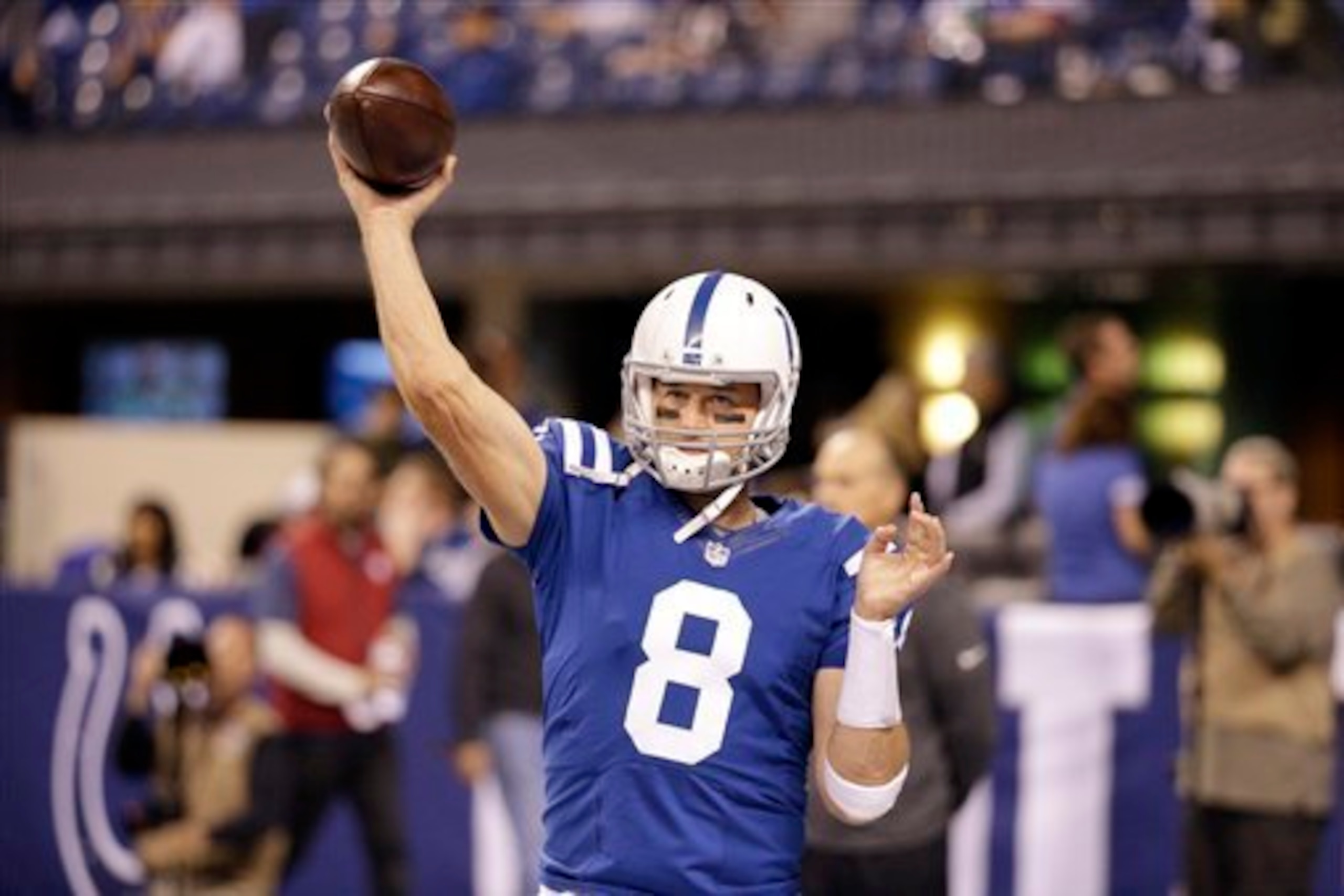 Matt Hasselbeck will need plenty of help to keep the team afloat over the next few weeks.