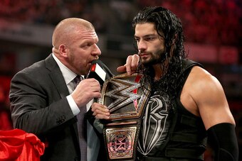 Triple H tempts Roman Reigns