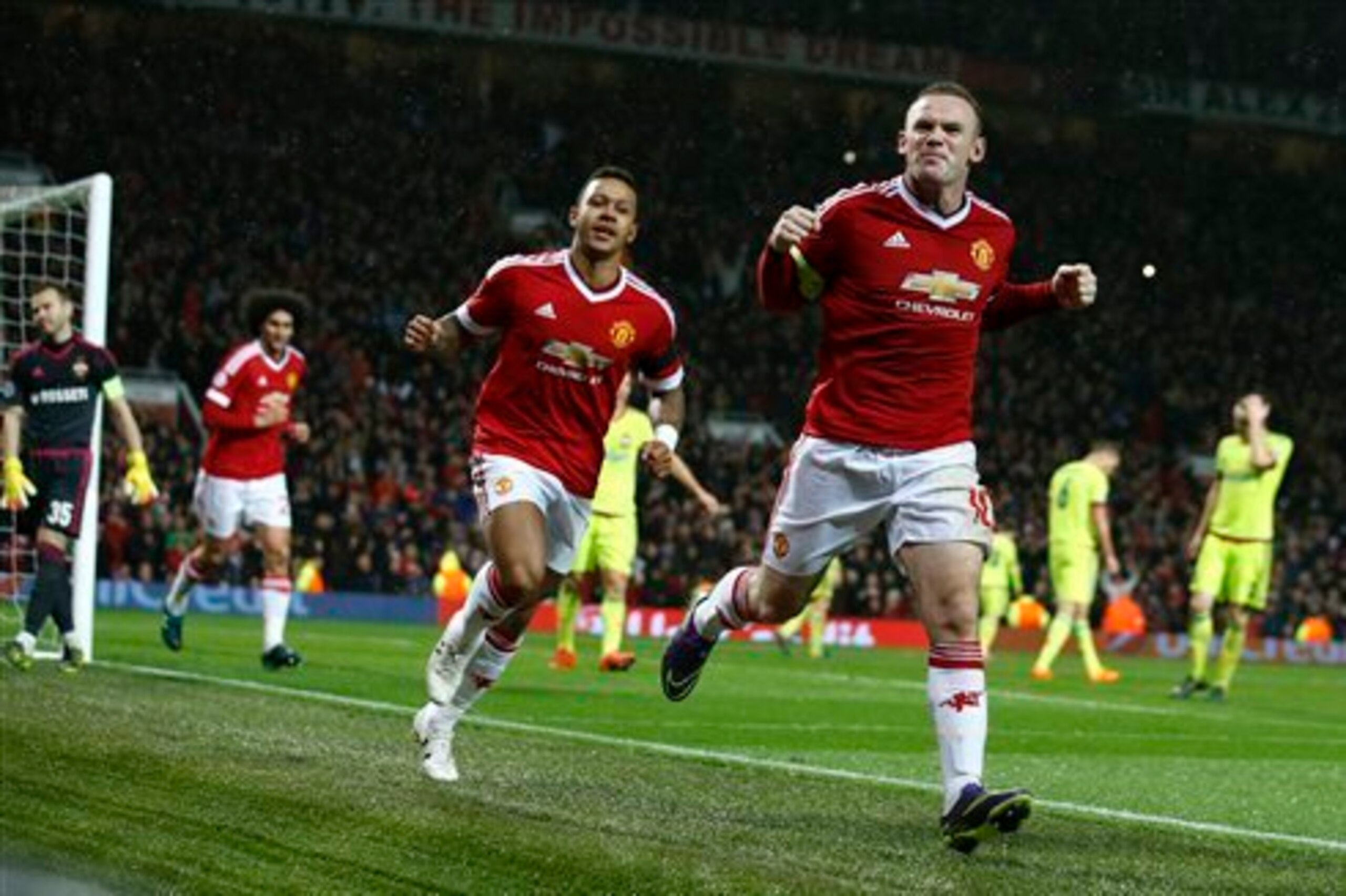Rooney breaks the deadlock against CSKA