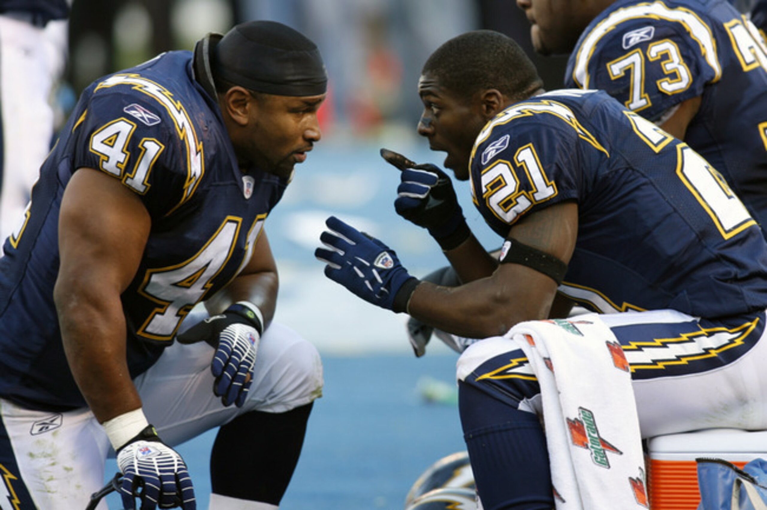 Neal and Tomlinson were backfield mates for most of LaDainian's prime.