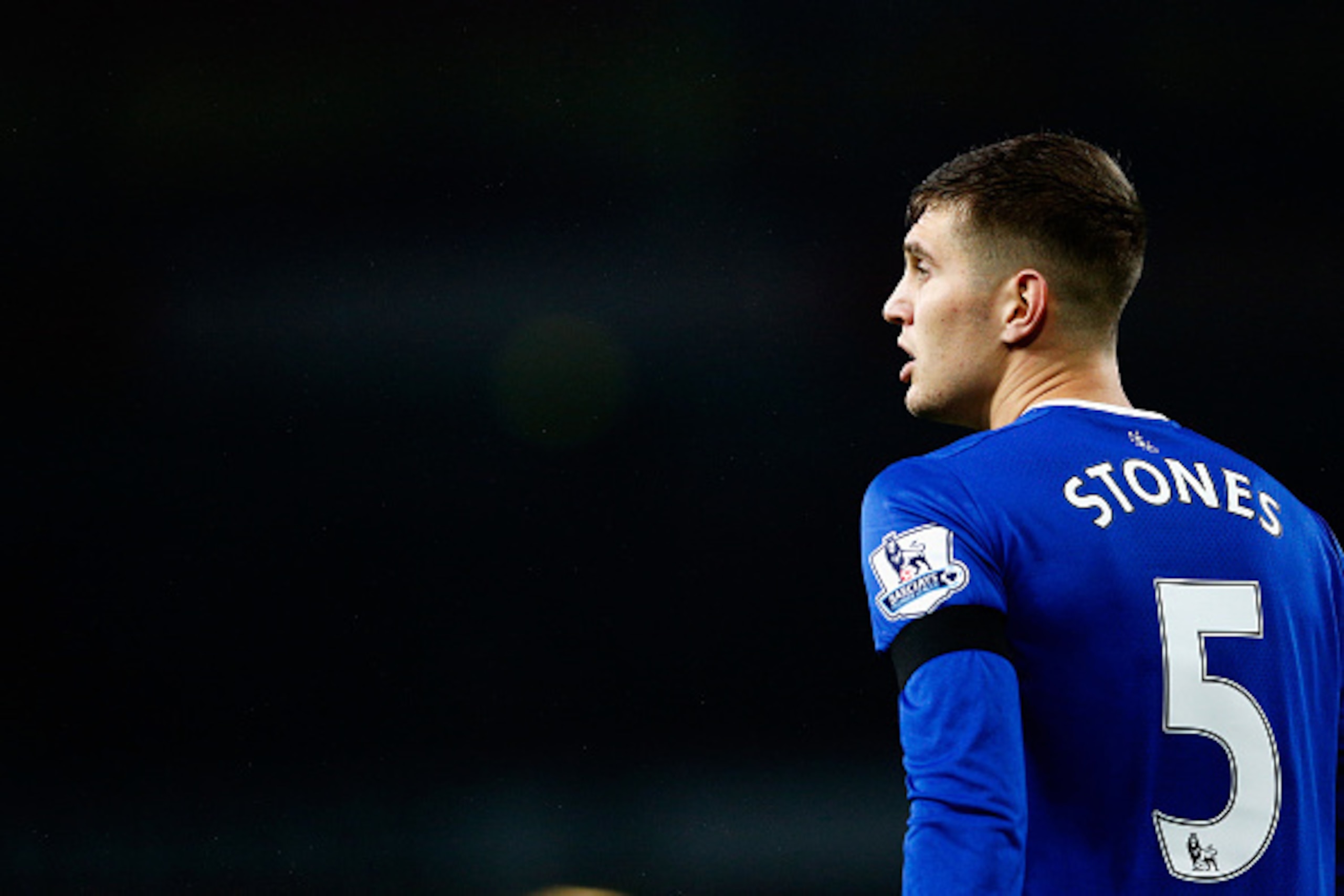 LONDON, ENGLAND - OCTOBER 24: John Stones of Everton looks on during the Barclays Premier League match between Arsenal and Everton at Emirates Stadium on October 24, 2015 in London, England. Photo by Dean Mouhtaropoulos/Getty Images) (Photo by Dean Mou LONDON, ENGLAND - OCTOBER 24: John Stones of Everton looks on during the Barclays Premier League match between Arsenal and Everton at Emirates Stadium on October 24, 2015 in London, England. Photo by Dean Mouhtaropoulos/Getty Images) (Photo by Dean Mou