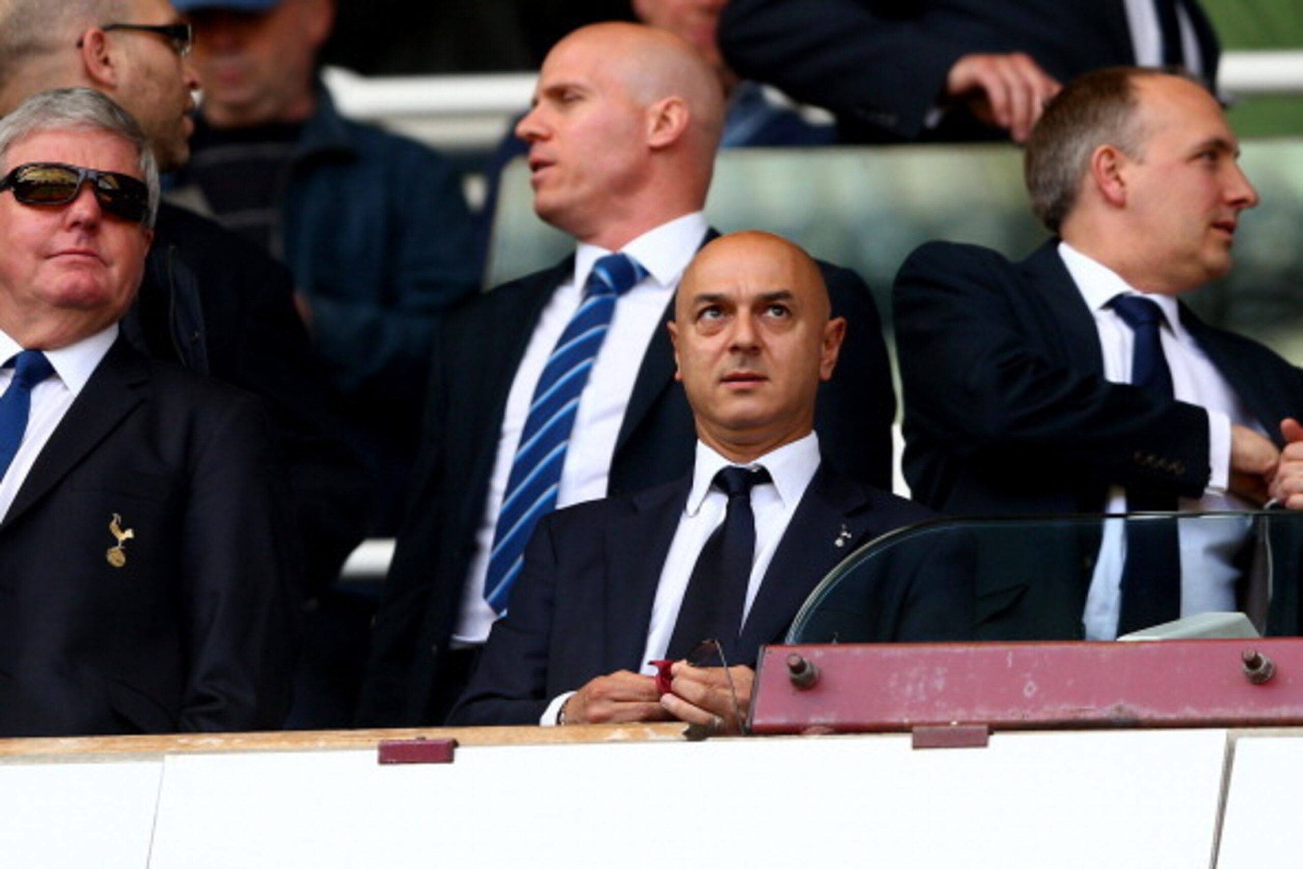 LONDON, ENGLAND - MAY 03: Daniel Levy the Tottenham Charman looks on during the Barclays Premier League match between West Ham United and Tottenham Hotspur at Boleyn Ground on May 3, 2014 in London, England. (Photo by Paul Gilham/Getty Images) LONDON, ENGLAND - MAY 03: Daniel Levy the Tottenham Charman looks on during the Barclays Premier League match between West Ham United and Tottenham Hotspur at Boleyn Ground on May 3, 2014 in London, England. (Photo by Paul Gilham/Getty Images)
