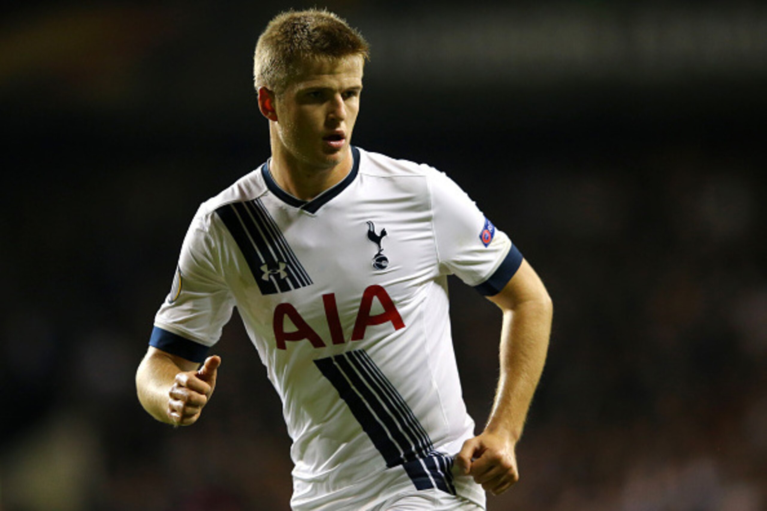 LONDON, ENGLAND - NOVEMBER 05:  Eric Dier of Spurs in action during the UEFA Europa League Group J match between Tottenham Hotspur and RSC Anderlecht on November 5, 2015 in London, United Kingdom.  (Photo by Richard Heathcote/Getty Images)