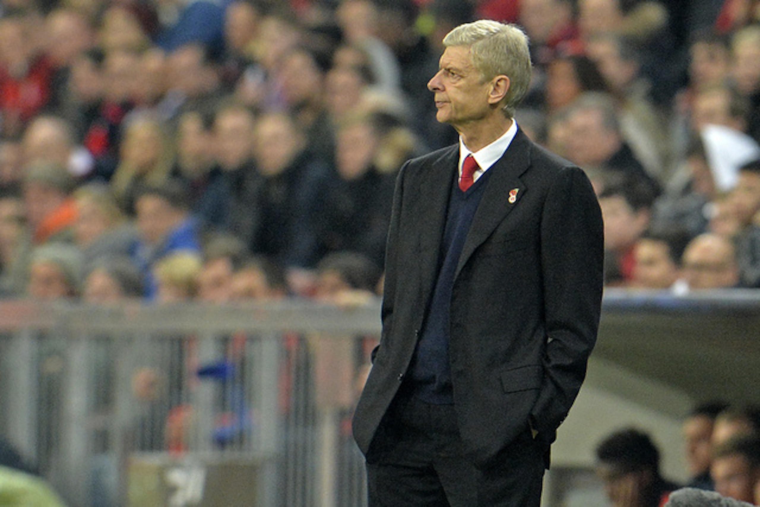 Yeah, we get the existential angst bit, Arsene, but what kind of jeans are you wearing?