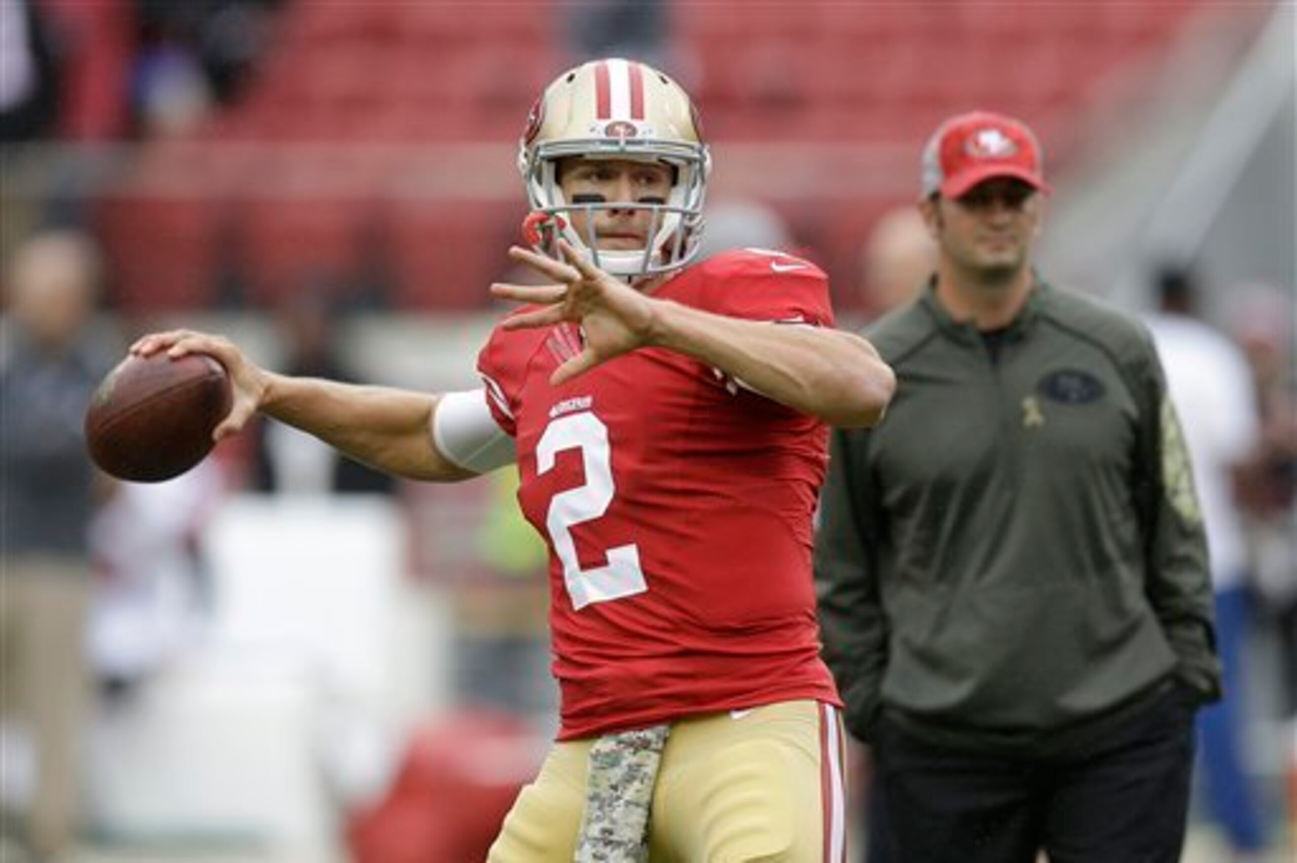 Quarterback Blaine Gabbert will face a tougher opponent in Seattle's defense.