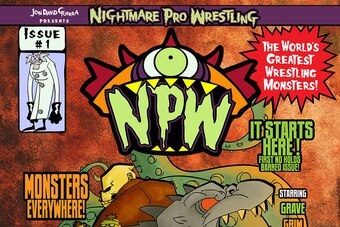 Cover of Nightmare Pro Wrestling No. 1
