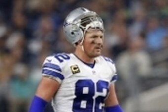 Nov 1, 2015; Arlington, TX, USA; Dallas Cowboys tight end Jason Witten (82) during the game against the Seattle Seahawks at AT&T Stadium. Mandatory Credit: Kevin Jairaj-USA TODAY Sports