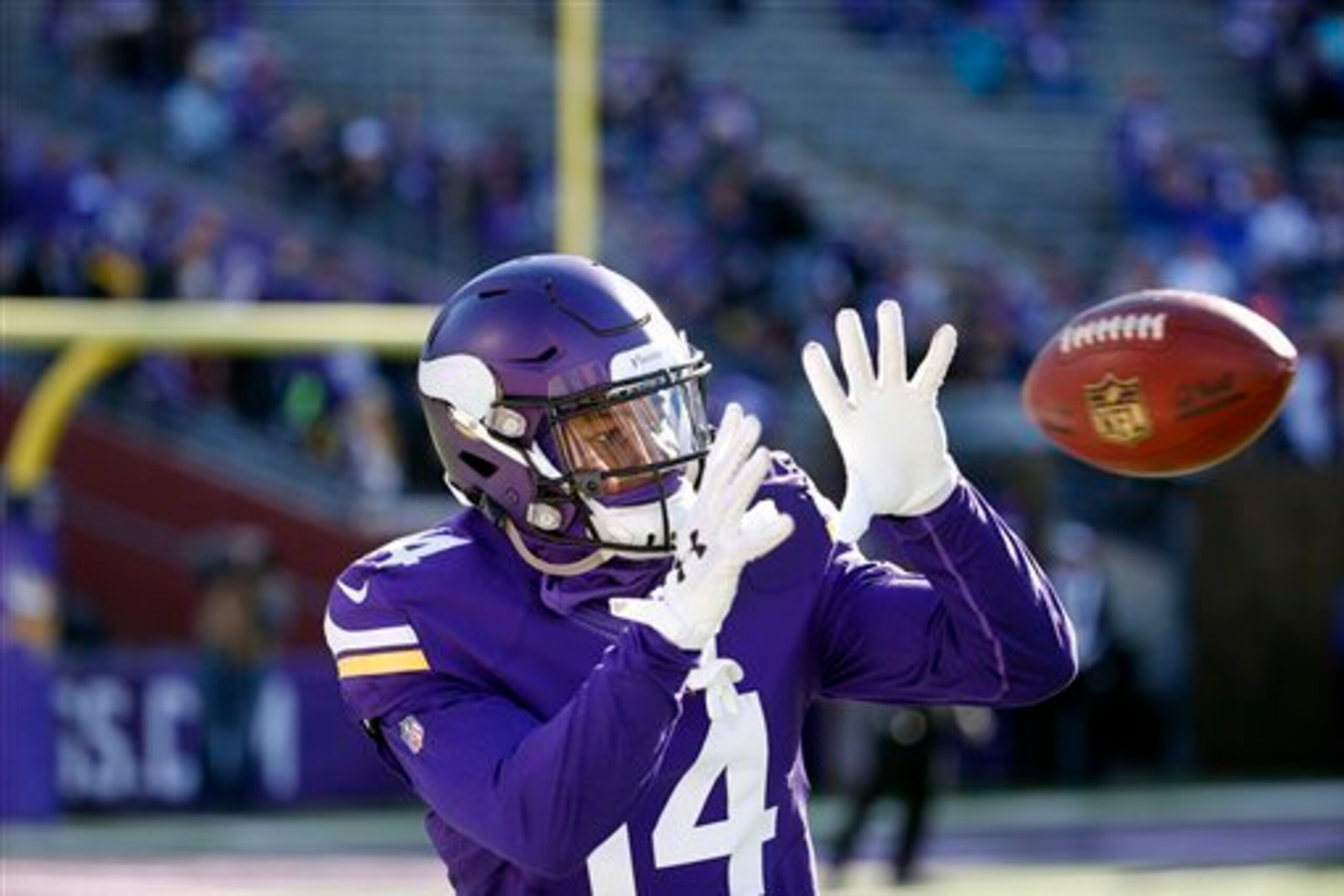 Diggs should see increased work against Green Bay.