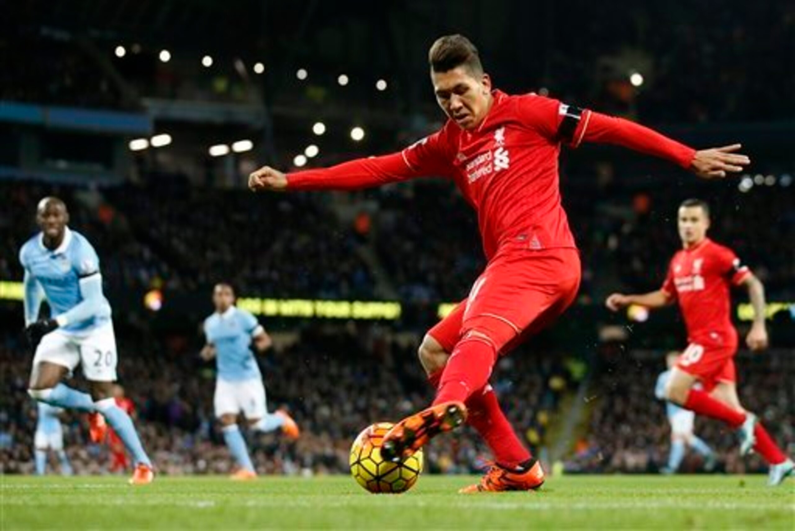 Firmino was a constant menace.