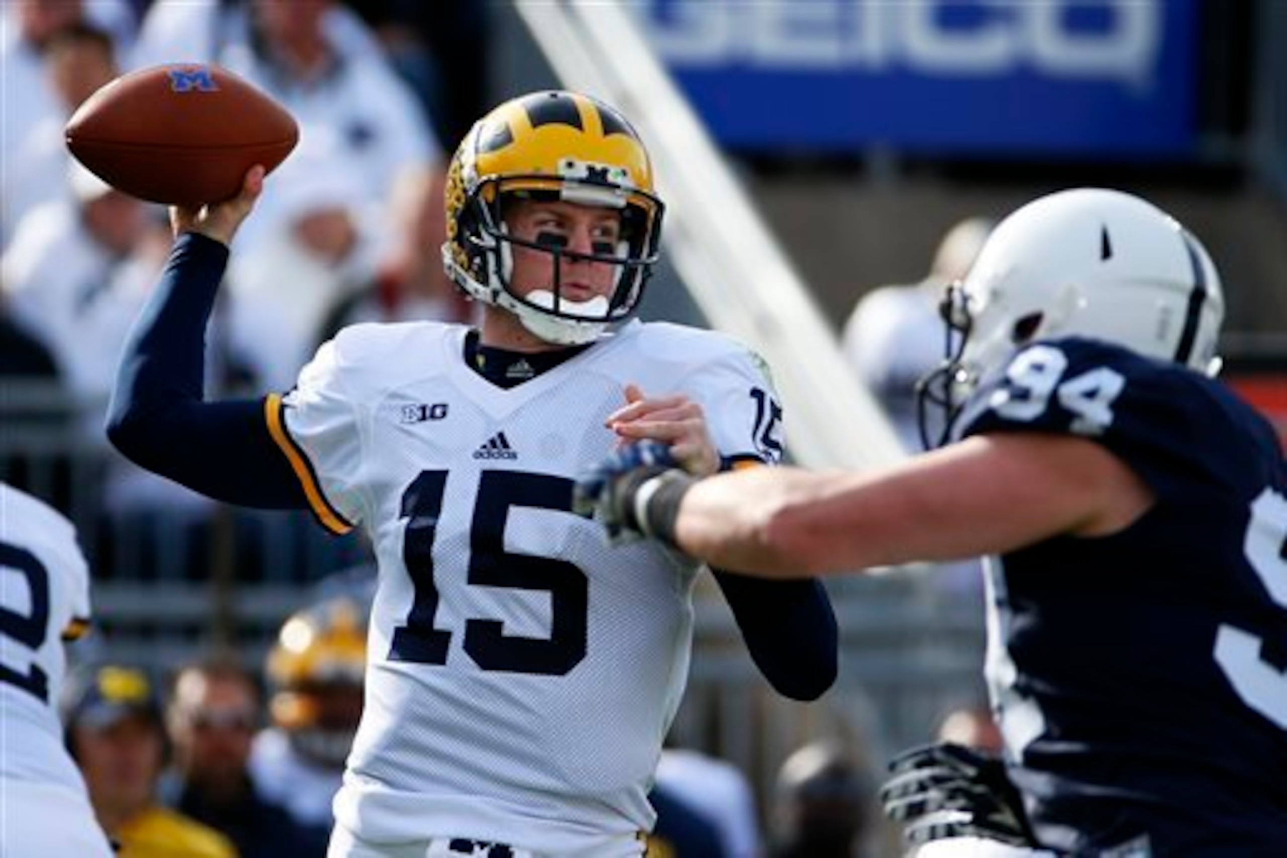 Jake Rudock will need to avoid mistakes against Ohio State.