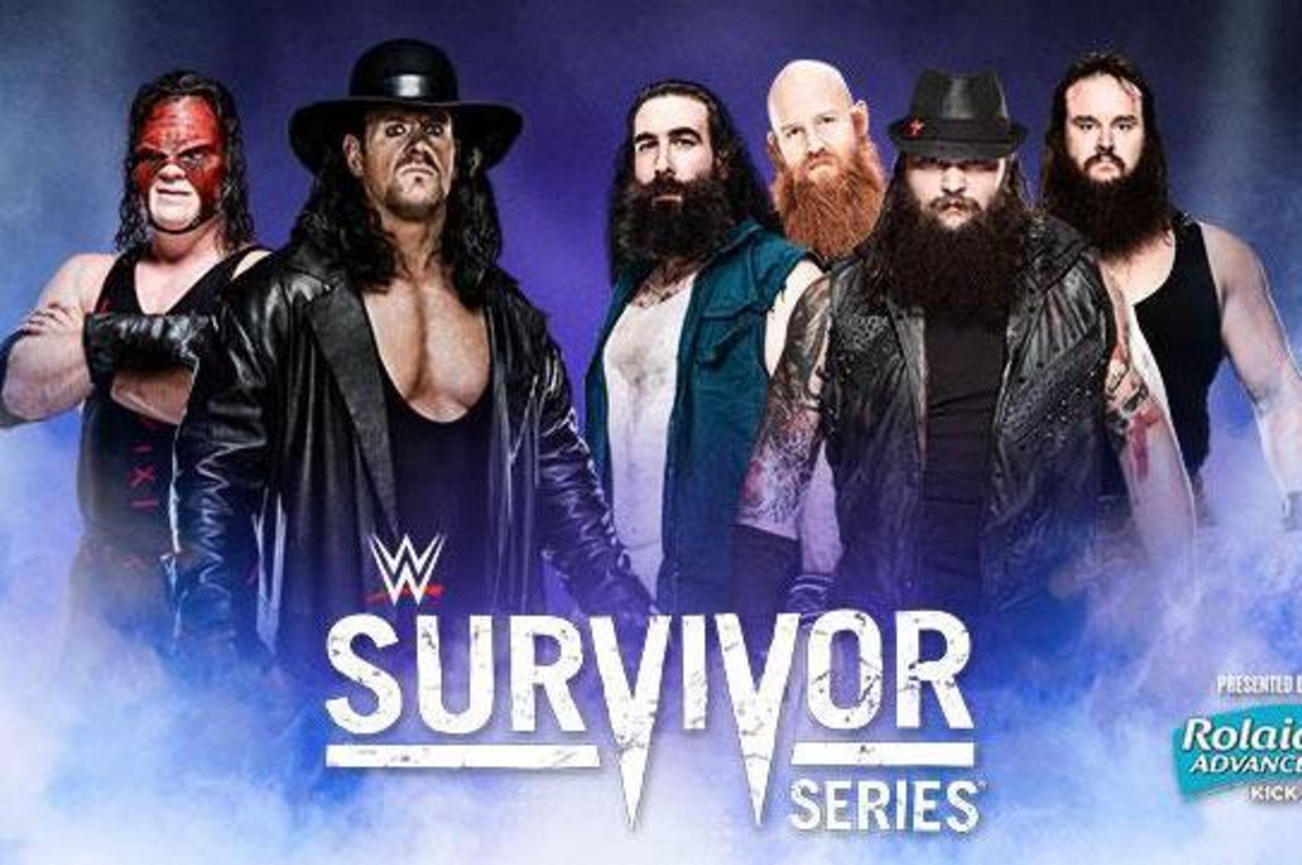 Kane, Undertaker and The Wyatt Family.