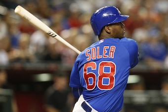 Soler cracked 10 home runs in 2015 and teased even bigger power.