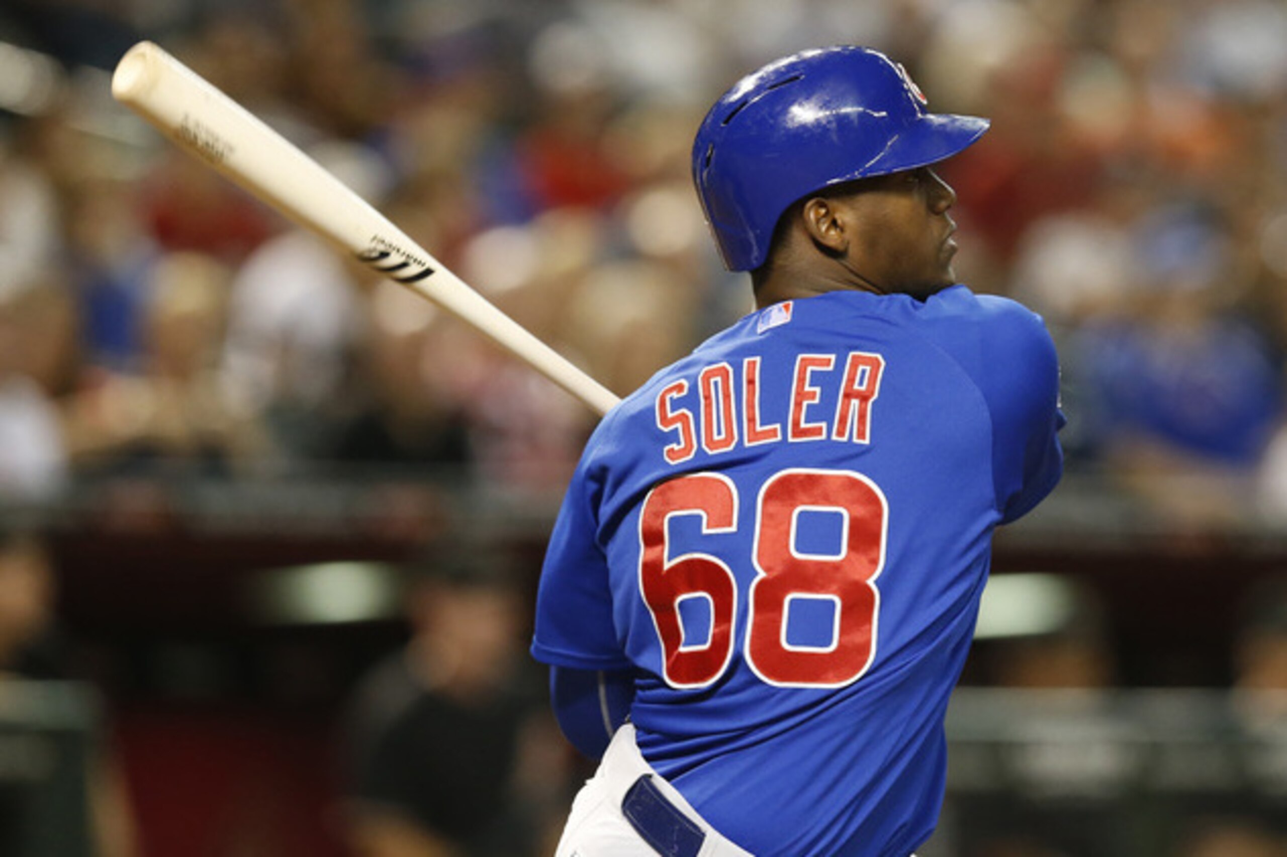 Soler cracked 10 home runs in 2015 and teased even bigger power.