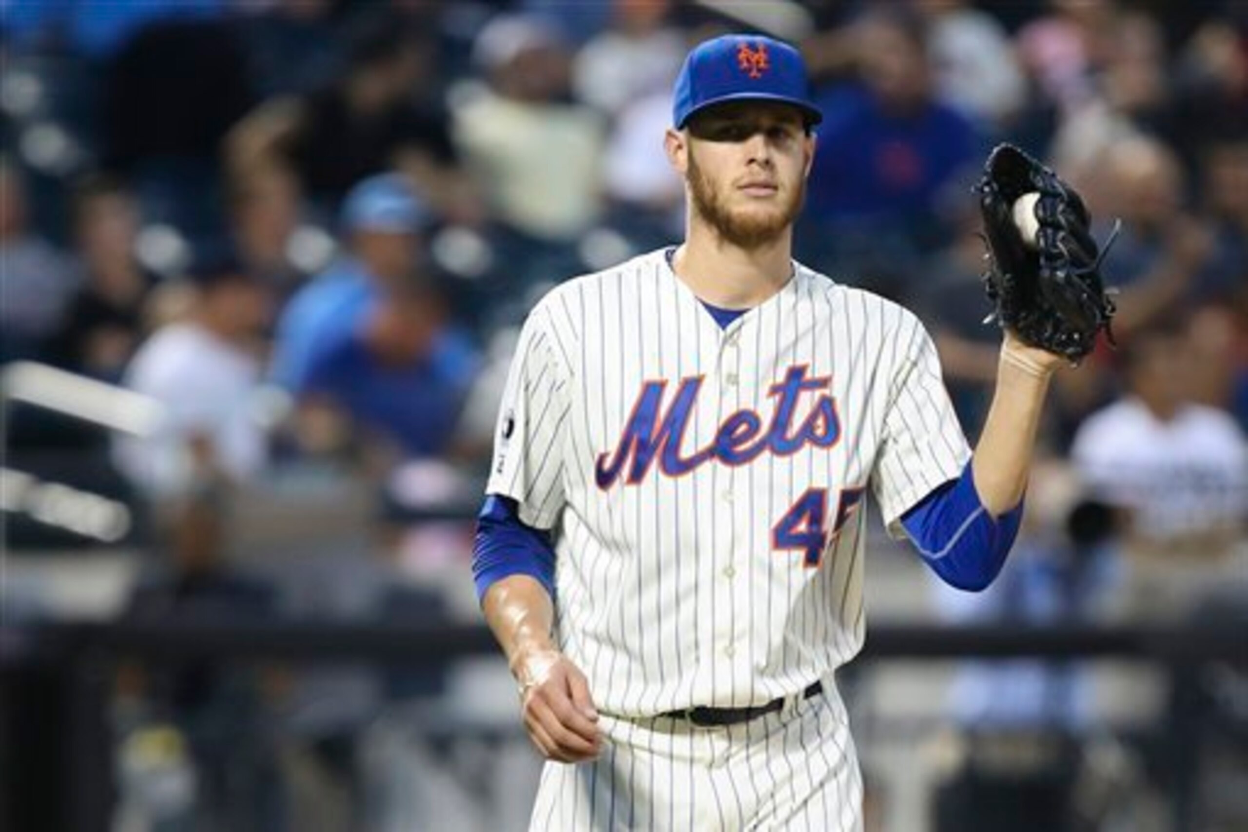 Wheeler hasn't pitched in a big league game since undergoing Tommy John surgery in March.