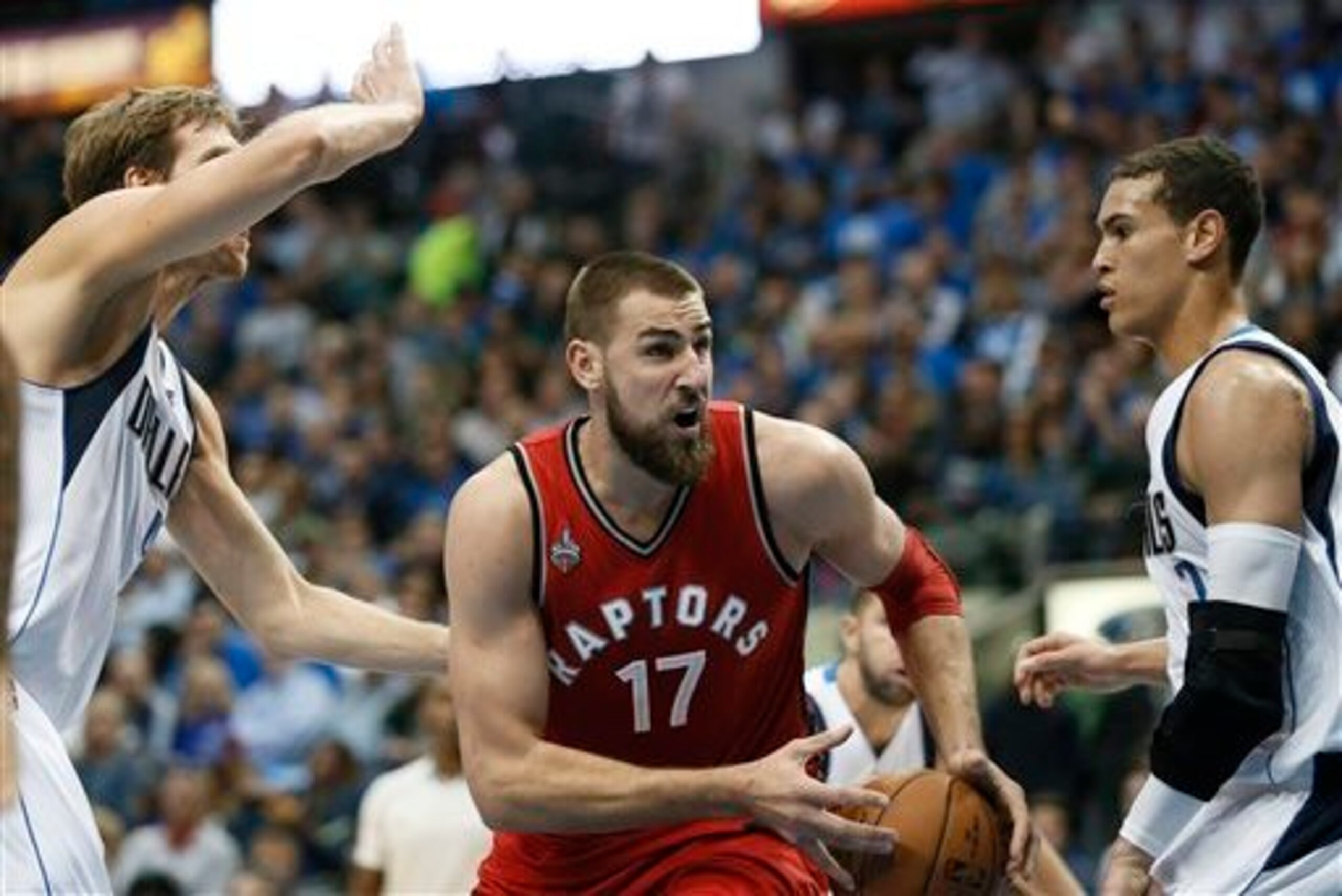 The Raptors will miss Jonas Valanciunas' efficient post play on offense for the next six weeks or so.