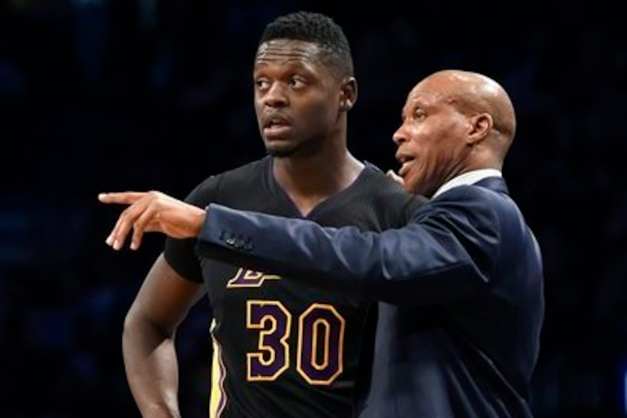 Byron Scott wants to see Julius Randle hustle more.