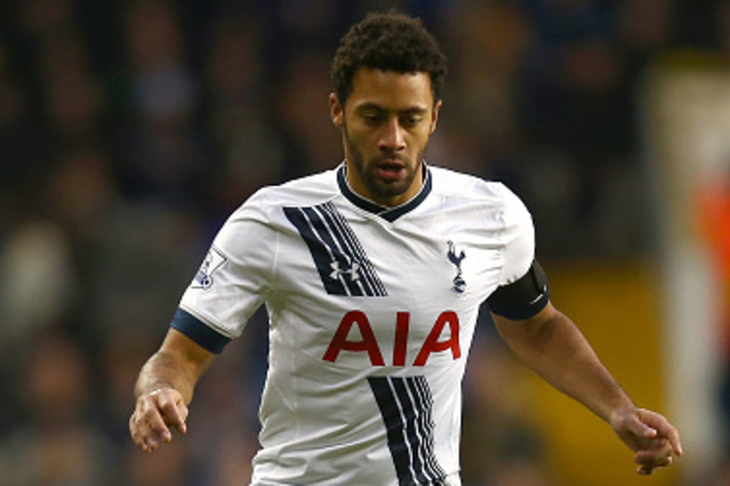 LONDON, ENGLAND - NOVEMBER 22:  Mousa Dembele of Tottenham Hotspur during the Barclays Premier League match between Tottenham Hotspur and West Ham United at White Hart Lane on November 22, 2015 in London, England.  (Photo by Clive Rose/Getty Images)