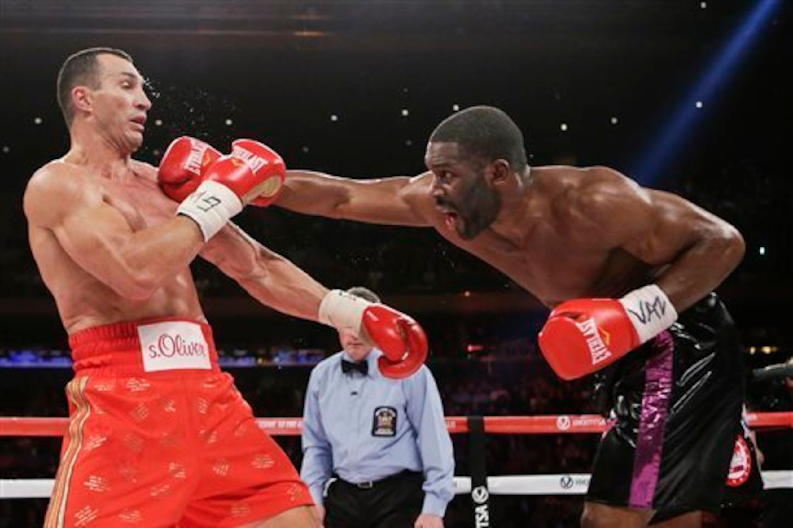 Opponents have a hard time reaching Klitschko's chin.