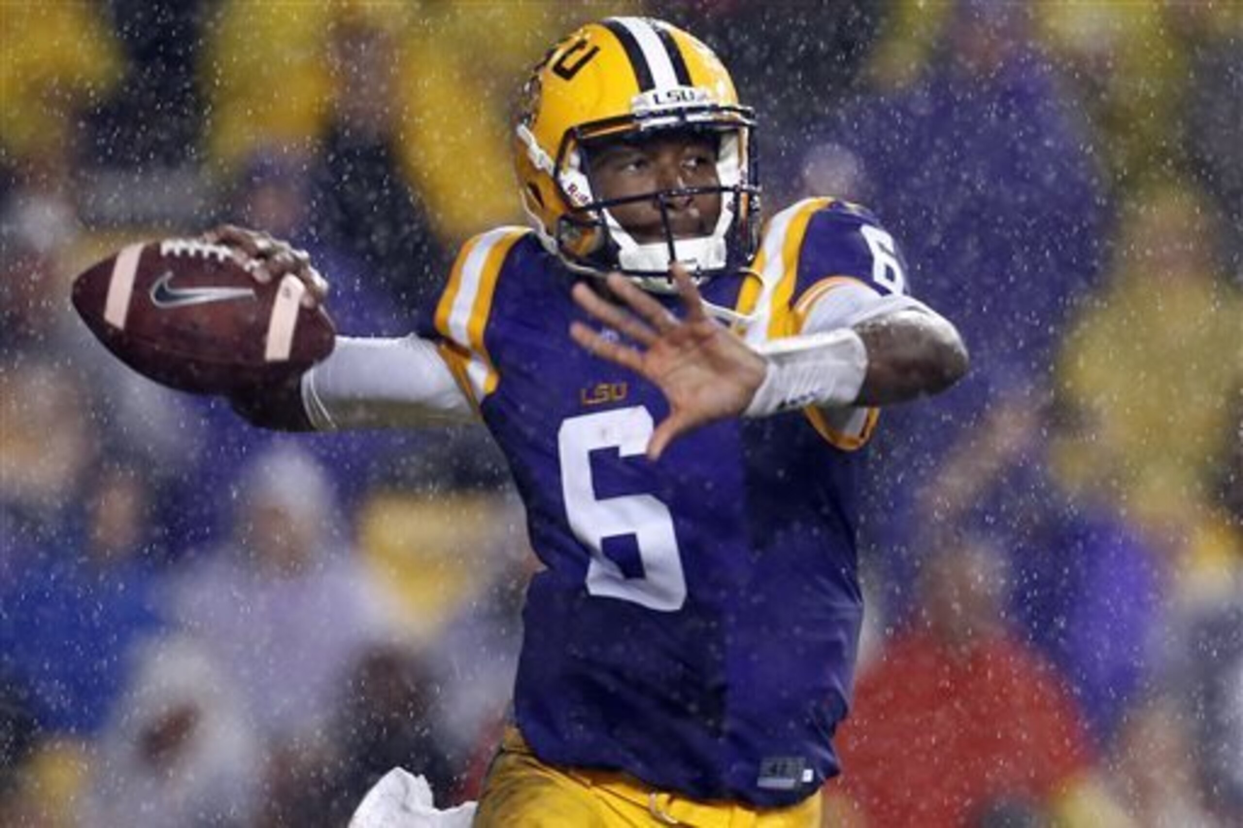 Brandon Harris is LSU's starting quarterback.