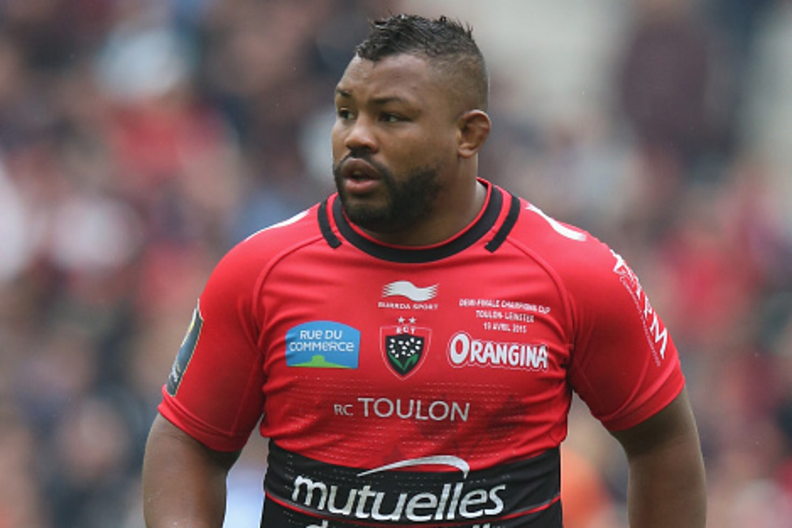 MARSEILLE, FRANCE - APRIL 19:  Steffon Armitage of Toulon looks on during the European Rugby Champions Cup semi final match between RC Toulon and Leinster at Stade Velodrome on April 19, 2015 in Marseille, France.  (Photo by David Rogers/Getty Images)
