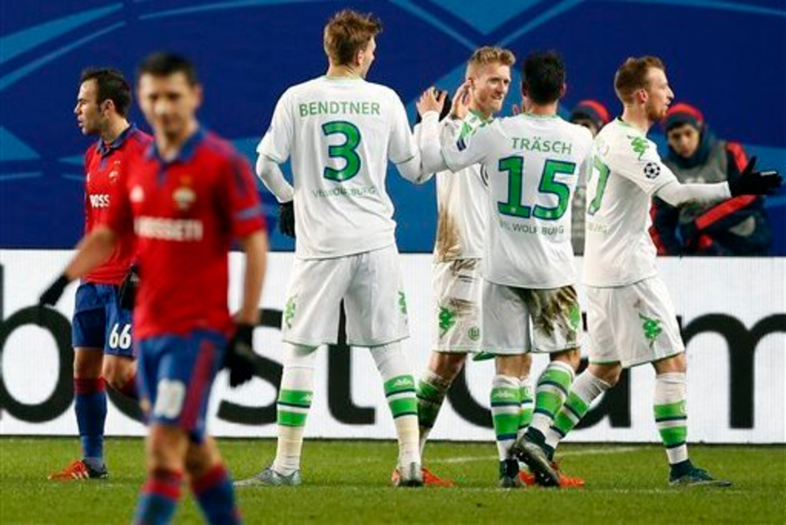 Schurrle congratulated after proving decisive in Russia.