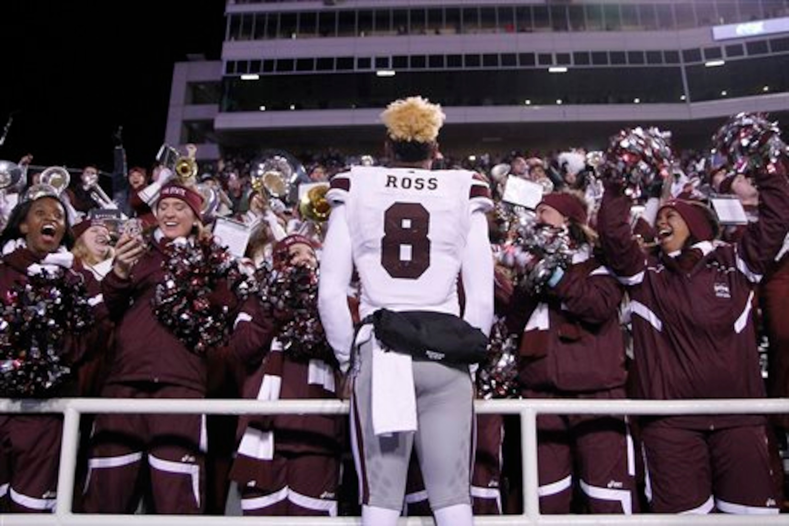 MSU receiver Fred Ross
