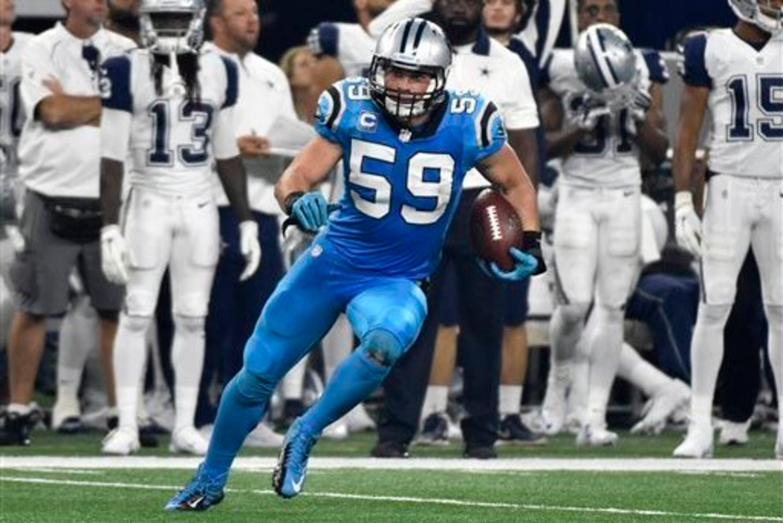 Luke Kuechly and the Panthers defense are one of the most revered units in the NFL.