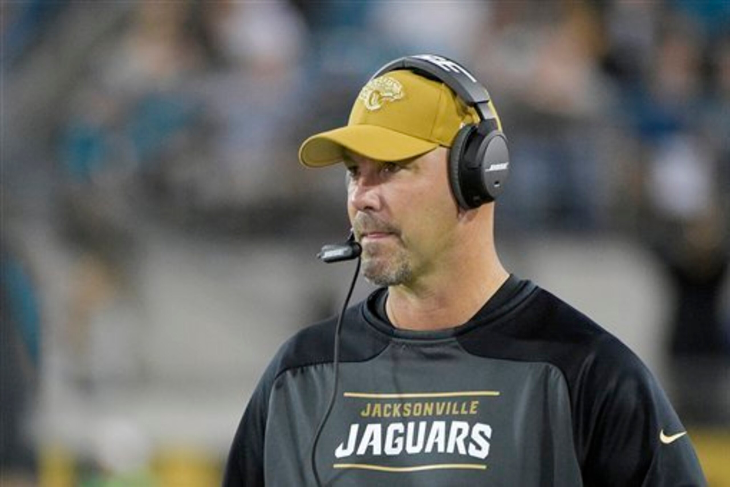 Head coach Gus Bradley has a lot to prove on Sunday.
