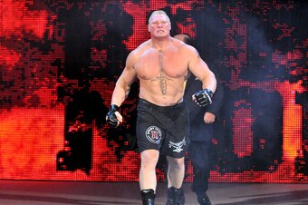 Brock was the top babyface in WWE