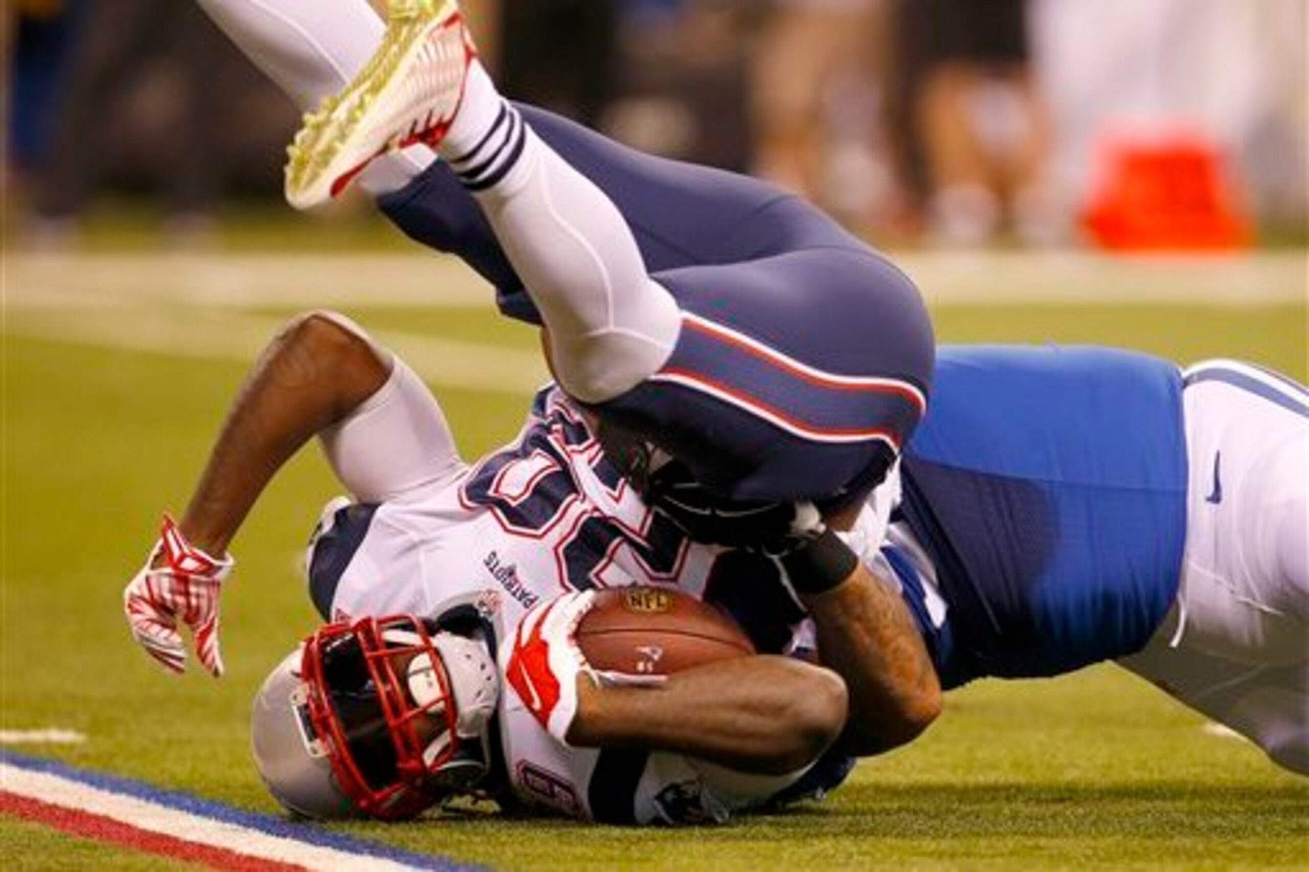 Blount won't find many holes against a ferocious Broncos defense.
