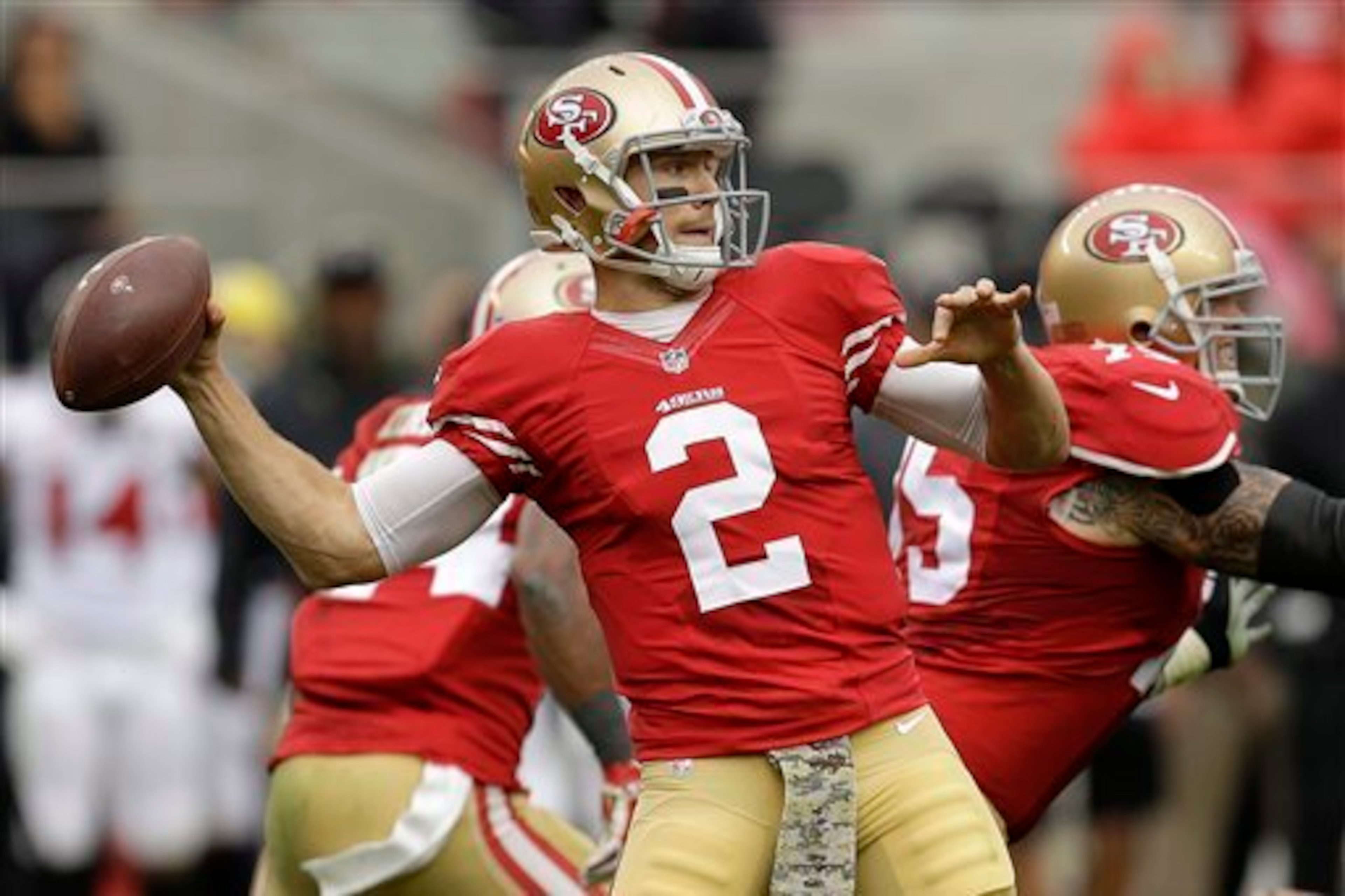 Quarterback Blaine Gabbert will look to continue his solid efforts against Arizona's defense.