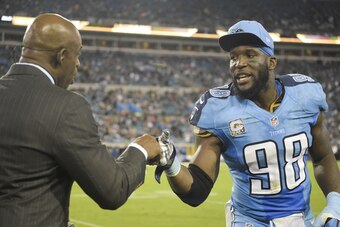 Orakpo leads the Titans with seven sacks.